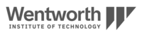 Wentworth Institute of Technology "Upward Onward" Grey Logo